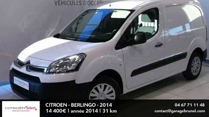 Annonce Occasion CITROëN Berlingo II 20 L1 HDi 90 BUSINESS 2014