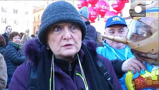Italia: alta l'adesione allo sciopero generale contro il governo Renzi
