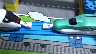 プラレール E5系E3系連結 Plarail E5 Series × E3 Series Shinkansen