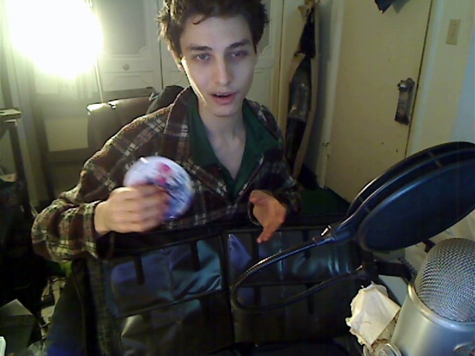 Wii U Video Games Being Organized Into A DVD/CD Travel Case In Real Life