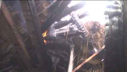 Bayburt'ta 9 Köy Evi Yandı