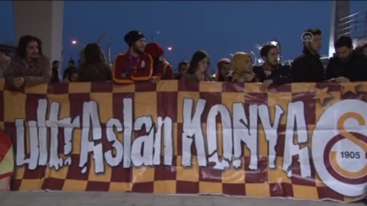 Galatasaray Kafilesi, Konya'ya Geldi