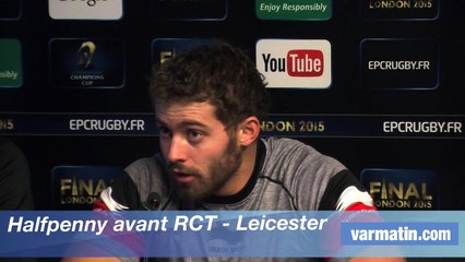 Halfpenny avant RCT - Leicester: "Un gros match nous attend"