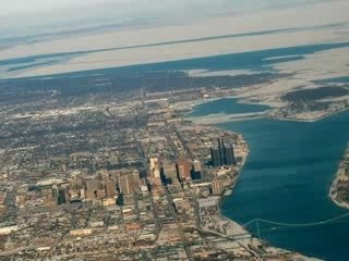 Preveiw Into Downtown Detroit