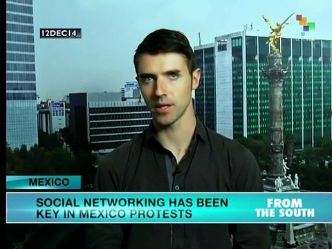 Social networks play important role in Mexico's protest movement