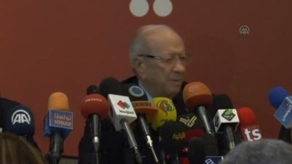 Tunus'ta Cumhurbaşkanı Adayı Sibsi'den Açıklama