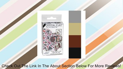 Crystal Clay 2-Part Epoxy Clay Kit- Metallics Color Mix 100g Review