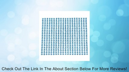 AllyDrew Light Blue Crystal Diamond Sticker 4mm Adhesive Rhinestones, 1000 pieces Review