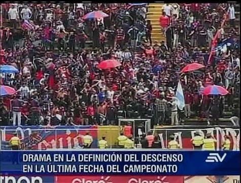 Olmedo, Manta, Dep. Quito y Mushuc Runa luchan por no descender