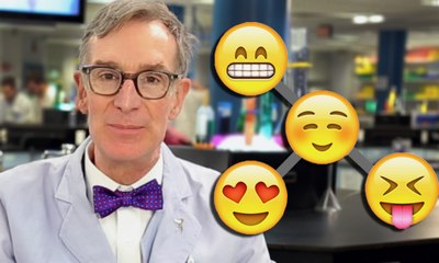 Bill Nye Explains Evolution with Emoji