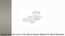 New Star Polycarbonate�Dredge Shaker�with 3 Lids, 10-Ounce, Set of 12, Clear Review