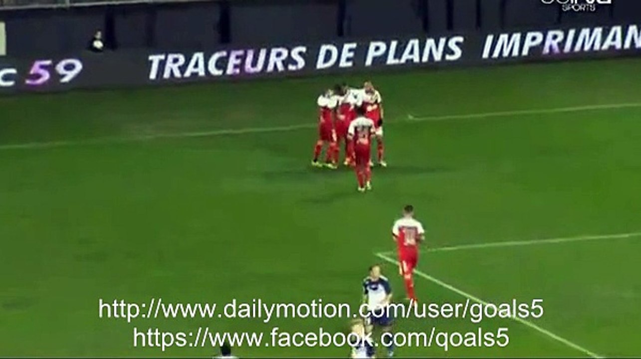R Poepon Goal Valenciennes vs Chateauroux 1-0 12-12-2014
