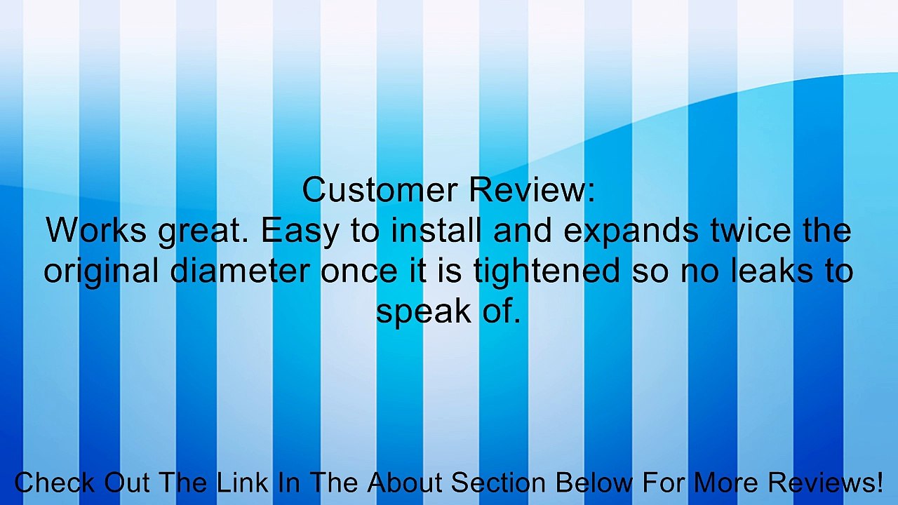 Expanding Rubber Drain Plug Review