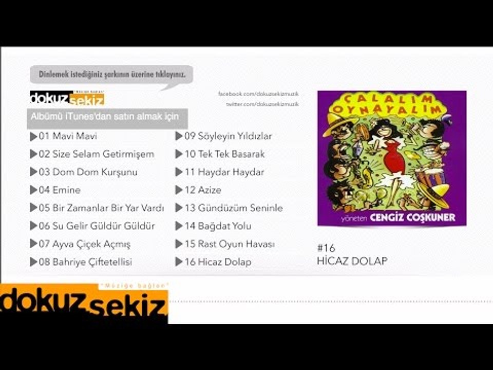 Cengiz Coşkuner - Hicaz Dolap  (Official Audio)