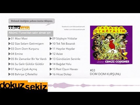 Cengiz Coşkuner - Dom Dom Kurşunu (Official Audio)