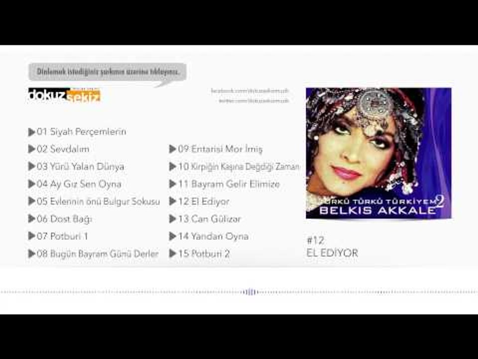 Belkıs Akkale - El Ediyor  (Official Audio)