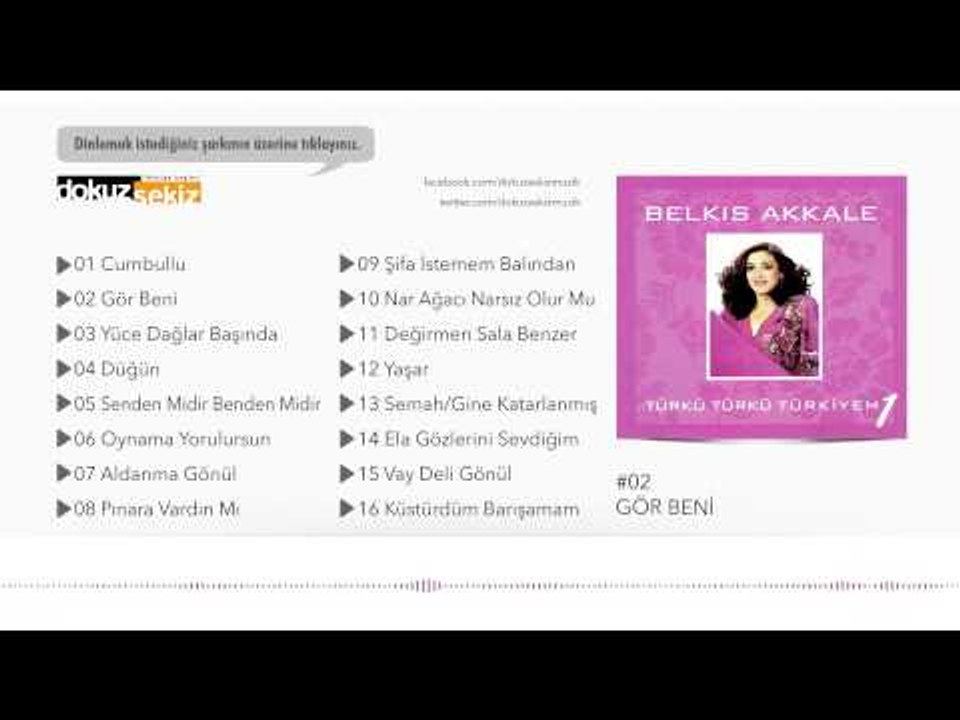 Belkıs Akkale - Gör Beni  (Official Audio)