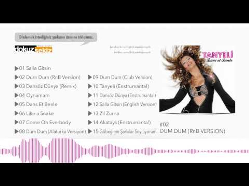 Tanyeli - Dum Dum (RnB Version) (Official Audio)