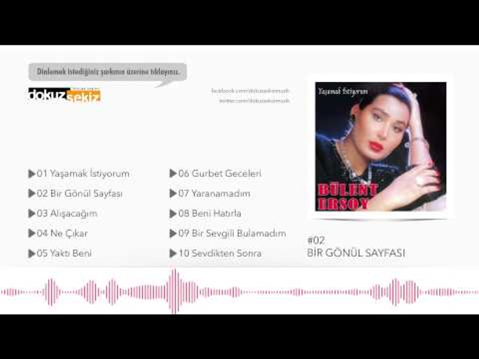 Bülent Ersoy - Bir Gönül Sayfası (Official Audio) - Dailymotion Video