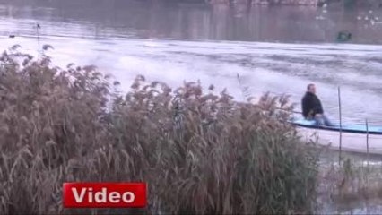 Uluabat Gölü'nde Korkutan Manzara