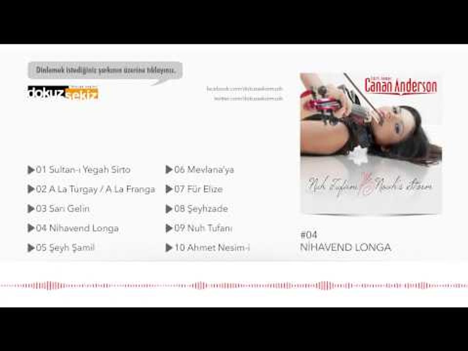 Canan Anderson - Nihavend Longa (Official Audio)