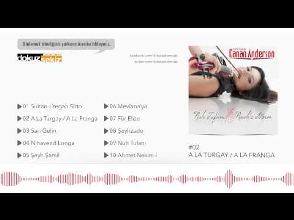 Canan Anderson - A La Turgay (A La Franga)  (Official Audio)