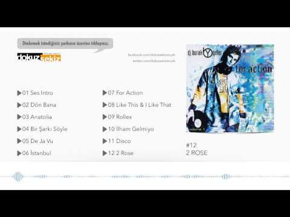 Burak Yeter -  2 Rose  (Official Audio)