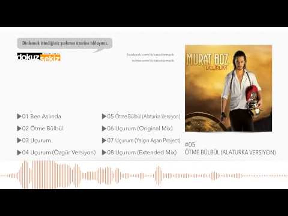 Murat Boz - Ötme Bülbül (Alaturka Versiyon)  (Official Audio)