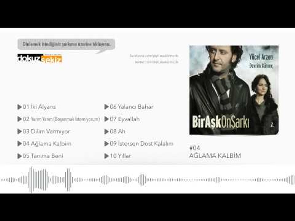 Yücel Arzen & Devrim Gürenç - Ağlama Kalbim  (Official Audio)