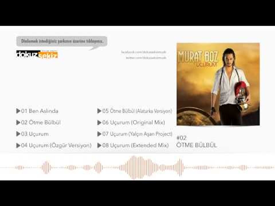 Murat Boz - Ötme Bülbül  (Official Audio)