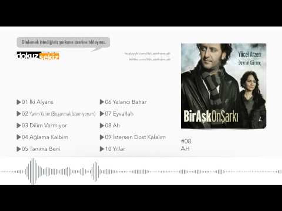 Yücel Arzen & Devrim Gürenç - Ah  (Official Audio)