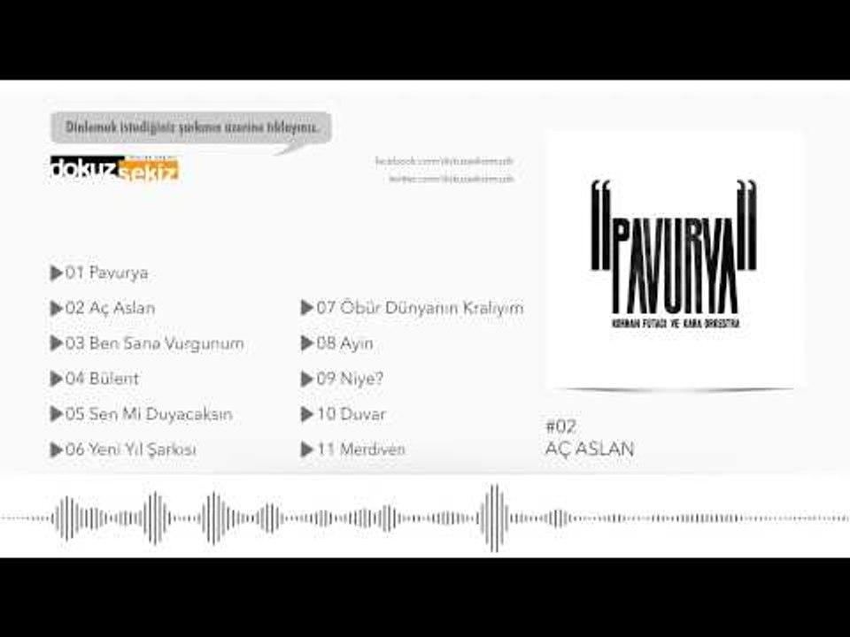 Korhan Futacı ve Kara Orkestra - Aç Aslan (Official Audio)