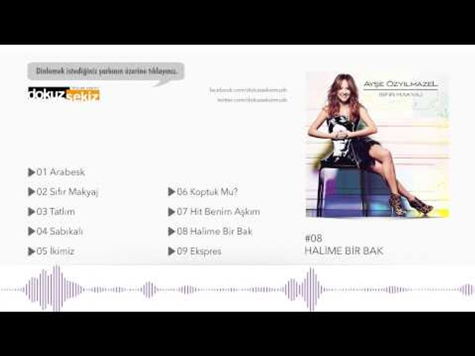 Ayşe Özyılmazel - Halime Bir Bak (Official Audio)