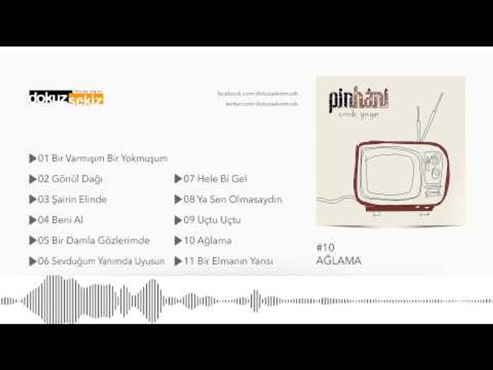 Pinhani - Ağlama (Official Audio)