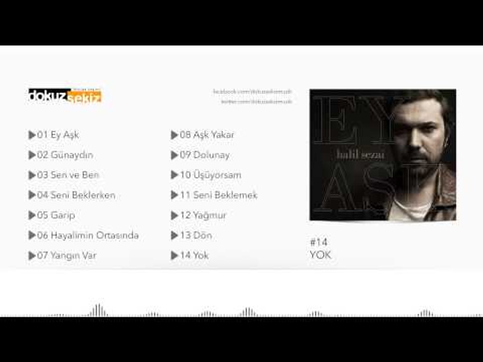Halil Sezai - Yok (Official Audio)
