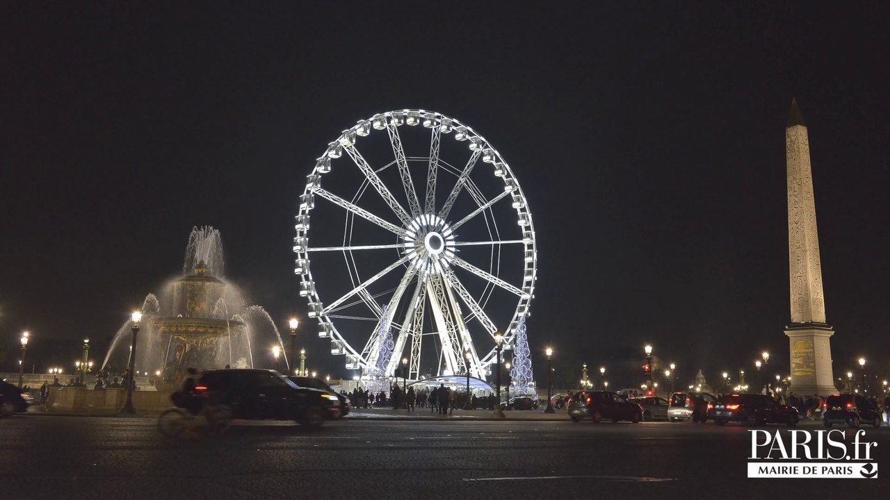 Les illuminations de noël à Paris