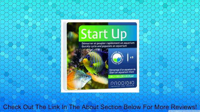Prodibio Start Up -Freshwater/Saltwater, 6/1 mL vials - combo pack containing 3 ea BioDigest and Stop Ammo - for tanks from 30 to 45 gal Review