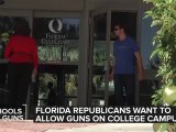 Florida Republicans: 'Guns Are Welcome On College Campuses'