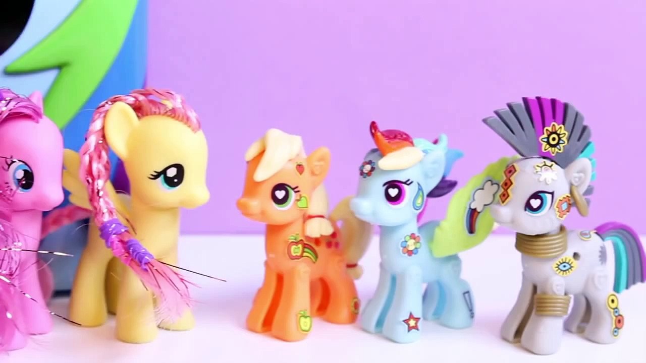 Rainbow Dash Hair Styling Case My Little Pony MLP Estuche de Peinado Mi Pequeño Pony