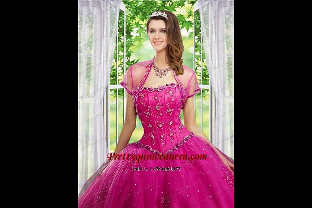 Watch this! Cheap and pretty quinceanera gowns
