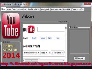 Ultimate YouTube Bot 2014 - best tool for everyone !