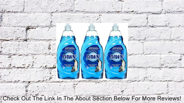 Dawn Ultra Dishwashing Liquid, Original Scent, Blue Review