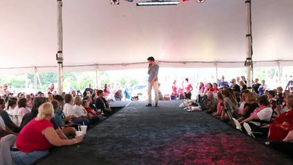 Dean Z talking to the crowd at Elvis Week 2013 video