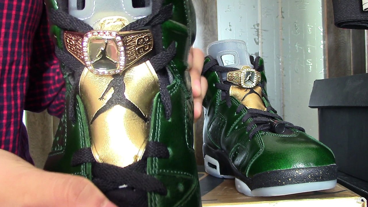 Authentic Air Jordan 6 “Champagne Bottle”