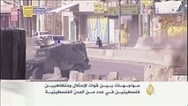 مواجهات بين قوات الاحتلال ومتظاهرين فلسطينيين