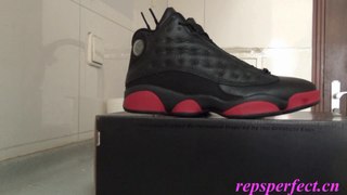 Free Shipping Authentic Air Jordan 13 Black Infrared 23 Review From repsperfect.cn!