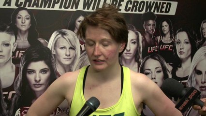 Aisling Daly on her UFC debut