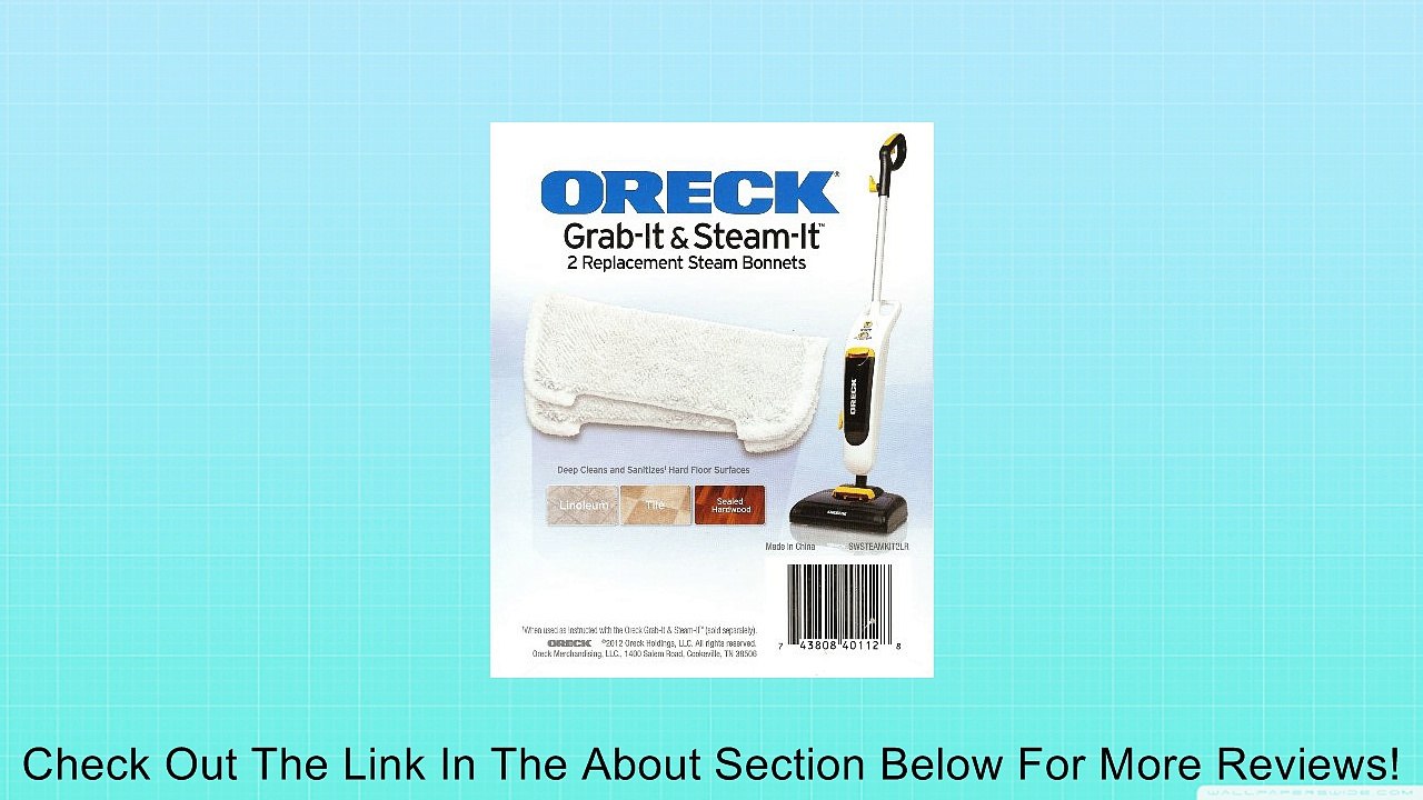 Grab It & Steam It Replacement Bonnets Review