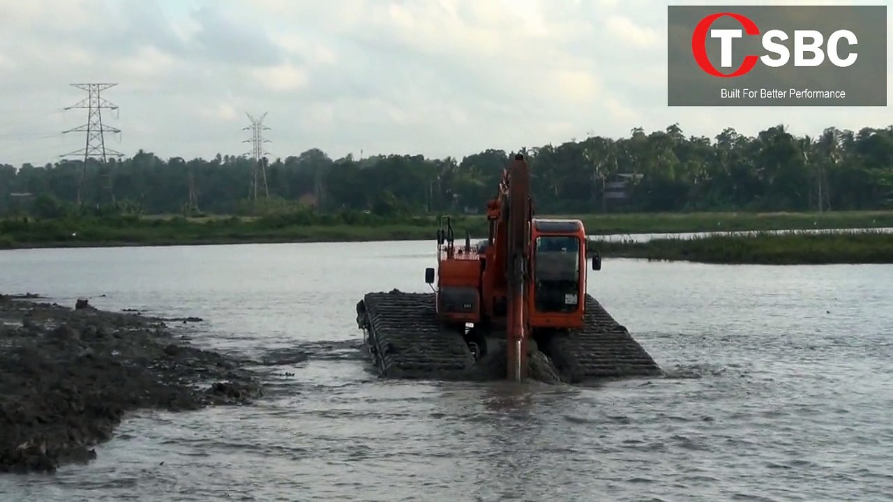 TSBC Engineering Amphibious Undercarriage For DX225LCA