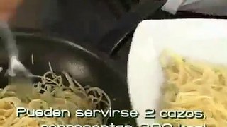 Dieta Comidas Adelgazantes, Espaguetis, Video Receta